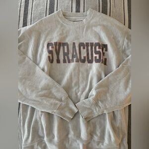 Syracuse University Champion crewneck sweatshirt